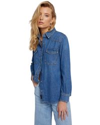 7 For All Mankind - Giacca in denim - Lyst