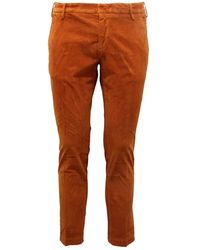 Entre Amis - Slim-Fit Trousers - Lyst