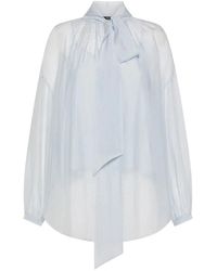 Seventy - Overhemden ,Blauw ,Camicia - Lyst