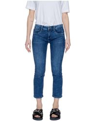 Street One - Jeans azules con cierre de cremallera - Lyst