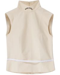 Moschino - Tops ,Katoen Alta Sartoria Top - Lyst