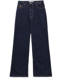 Jean à coupe ample Vivienne Westwood en coloris Bleu Femme Vêtements Jeans Jeans à pattes d’éléphant 