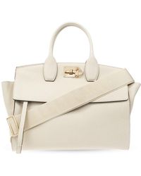 Ferragamo - 'studio large' shopper-tasche - Lyst