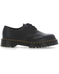 Dr. Martens - Schoenen ,Zwart ,Leer Zwarte Veterschoenen - Lyst