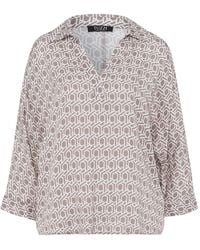 Tuzzi - Bluse Mit Grafischem Muster Desert Oasis - Lyst