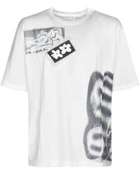 Marni - Tops ,Wit ,Stijlvolle T-Shirts En Polos - Lyst