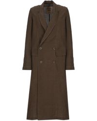 Uma Wang - Coats > double-breasted coats - Lyst