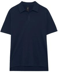 Ecoalf - Tops ,Blauw ,Marioalf Polo Pique - Lyst