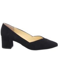 Paul Green - Schwarze Lederschuhe - Lyst