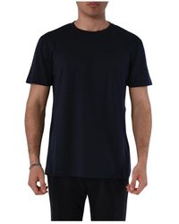 Roberto Collina - T-shirt in cotone con girocollo - Lyst