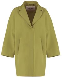 Herno - Single-Breasted Coats - Lyst