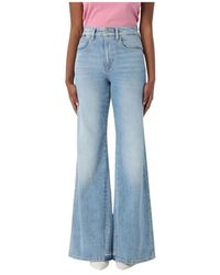 BOSS - Wide Jeans - Lyst