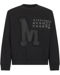 MM6 by Maison Martin Margiela - Round-Neck Knitwear - Lyst