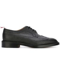 Thom Browne - Schwarze Flache Schuhe Für Frauen - Lyst