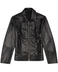DIESEL - Jackets > leather jackets - Lyst