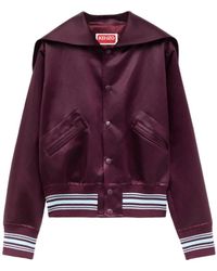KENZO - Varsity Bomber Jacket - Lyst