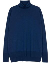 John Smedley - Locker sitzender Merinowollpullover - Lyst