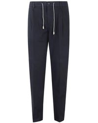 Eleventy - Straight Trousers - Lyst
