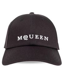 McQueen - Accessoires ,Zwart ,Katoen Pet - Lyst