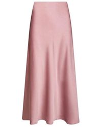 Neo Noir - Eleganter Evening Rose Satinrock - Lyst