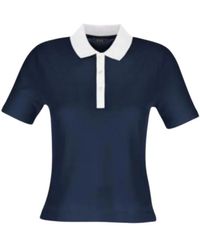Fay - Tops ,Blauw ,Polo Shirts - Lyst