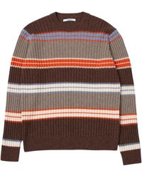 Edmmond Studios - Truien & Vesten ,Bruin ,Carve Sweater - Lyst