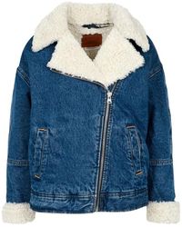 Levi's - Cappotti in denim - Lyst