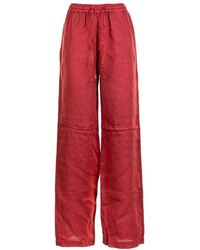 Fay - Wide Trousers - Lyst