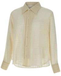 Séfr - Overhemden ,Wit ,Katoen Ignacio Shirt - Lyst