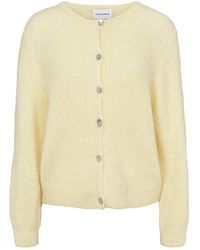 American Dreams - Truien & Vesten ,Geel ,Wol Susan Alpaca Cardigan - Lyst