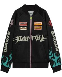 Barrow - Jassen ,Zwart ,Nylon Nylon En Mesh Bomber - Lyst