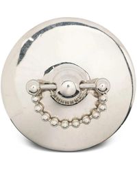 Panconesi - Accessoires ,Grijs ,Lamina Diamanti Broche - Lyst