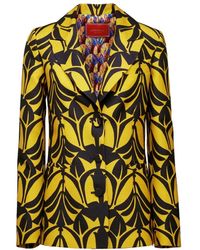 La DoubleJ - 24/7 Blazer Met Print - Lyst
