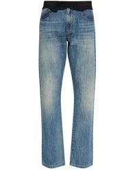MM6 by Maison Margiela - Straight Jeans - Lyst