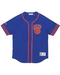Mitchell & Ness - Nba Vintage Logo Button Front Jersey - Lyst