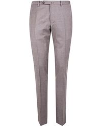 Incotex - Wool Blend Dress Pants - Lyst
