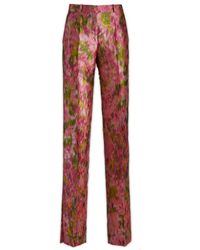 Del Core - Straight Trousers - Lyst
