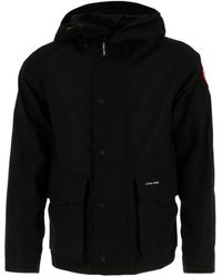 Canada Goose - Light jackets,schwarze leichte jacke mit reflektierenden details - Lyst