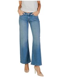 ONLY - Wide Jeans - Lyst