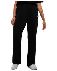 Ellesse - Broeken ,Zwart ,Katoen Vernetti Jog Pant - Lyst