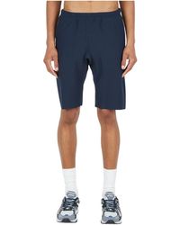 Champion - Korte Broeken ,Blauw ,Katoen Shorts - Lyst