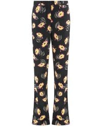 Etro - Oprolbare Viscose Broek Met Zakken - Lyst