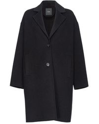 Pinko - Jassen ,Zwart ,Zwarte Jassen Voor Vrouwen - Lyst