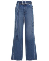 Jean Paul Gaultier - Blauwe Katoenen Jeans - Lyst