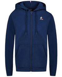 Le Coq Sportif - Essential full zip hoodie - Lyst