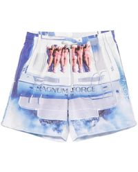 MC2 Saint Barth - Badmode ,Veelkleurig ,Polyester Gustavia Placed Print Classic Swim - Lyst