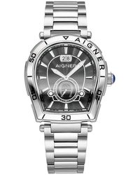 Aigner - Accessoires ,Grijs ,Analoog Horloge - Lyst