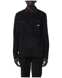 Dickies - Schwarzes Cord-Arbeits Hemd - Lyst