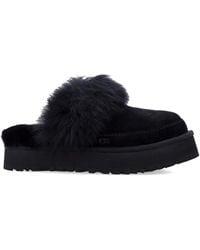 UGG - Schoenen ,Zwart ,Polyester Disquette Chalet Slippers - Lyst