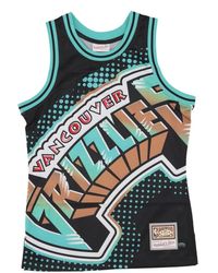 Mitchell & Ness - Fitness ,Veelkleurig ,Polyester Nba Big Face 7.0 Tank Top - Lyst